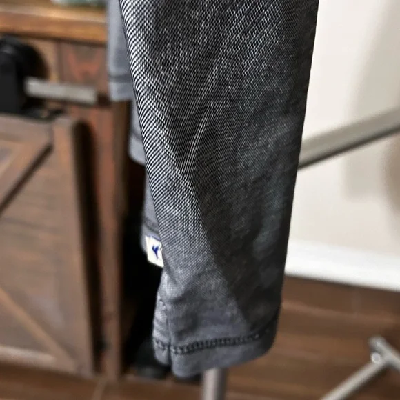 Tommy Bahama Men’s Polo Medium Gray Supima Cotton Short Sleeve Performance - Picture 6 of 9